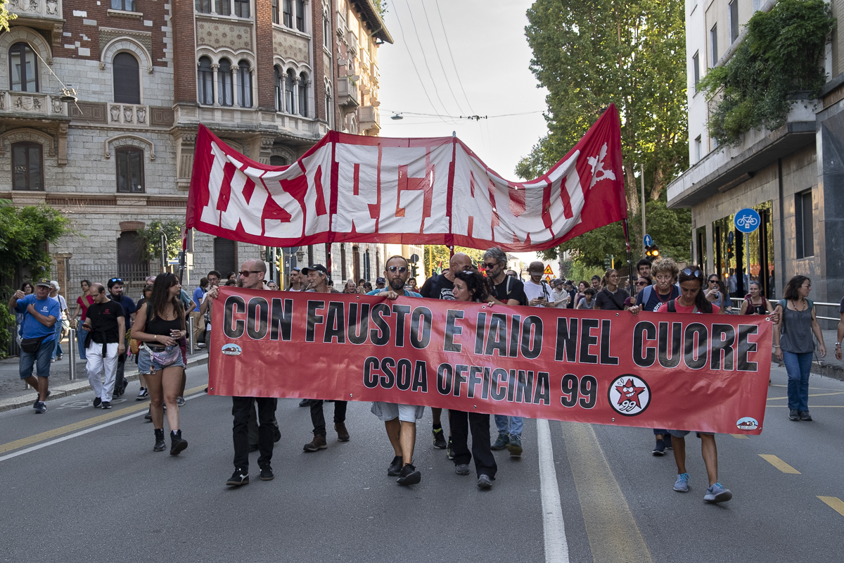 © Alessandra Attianese Milano, 6 settembre 2025 Manifestazione contro i padroni della città. CSA Leoncavallo © Alessandra Attianese Milano, 6 settembre 2025 Manifestazione contro i padroni della città. CSA Leoncavallo